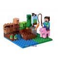 Конструктор Арбузная ферма Lego Minecraft 21138
